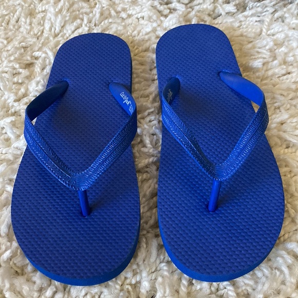 Cat & Jack Other - Cat & Jack Blue Flip Flops Youth Size 4 / 5 Shoe